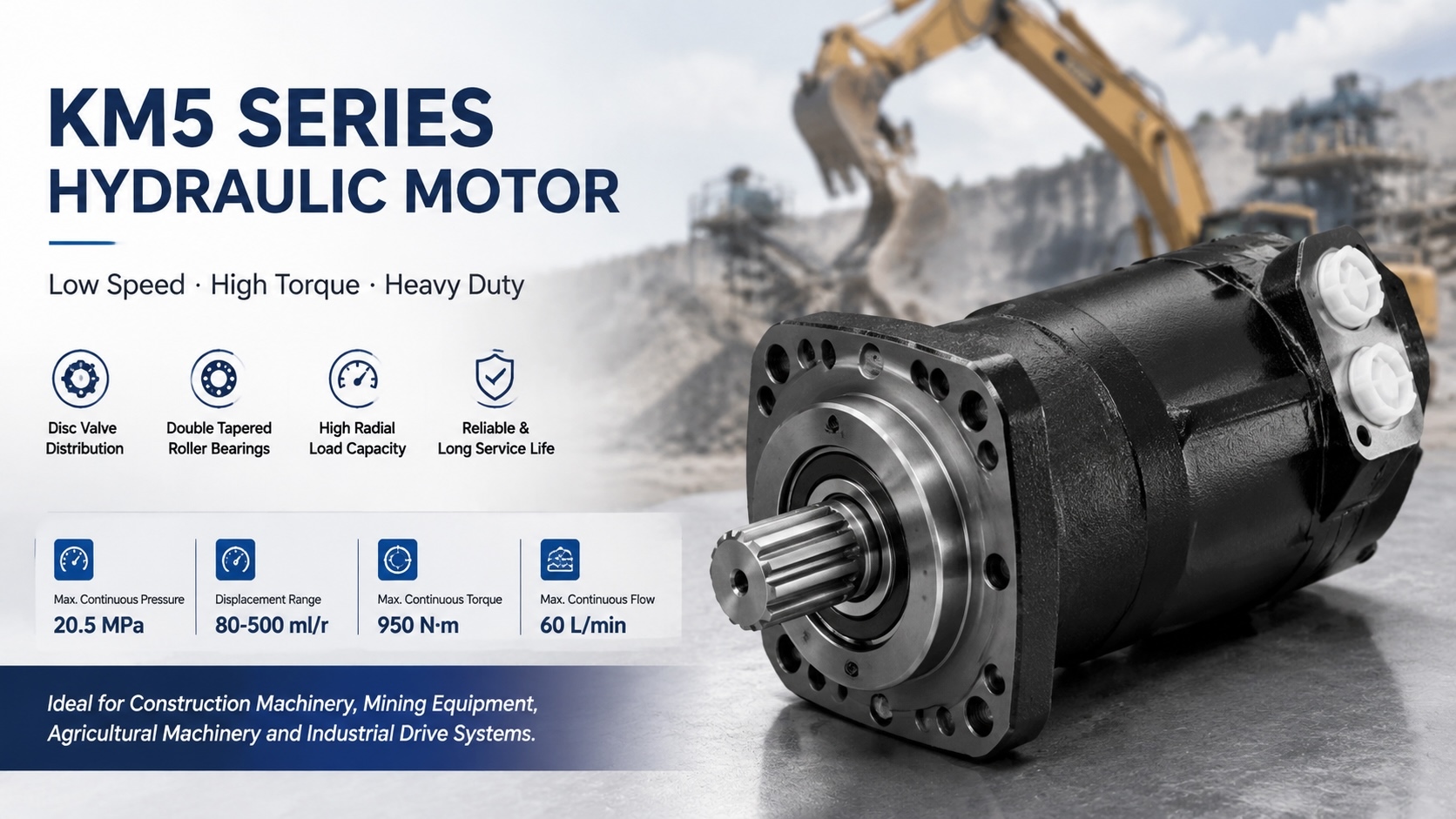 Neueste Unternehmensblogs über So wählen Sie einen LSHT-Hydraulikmotor für schwere Industrieanwendungen aus