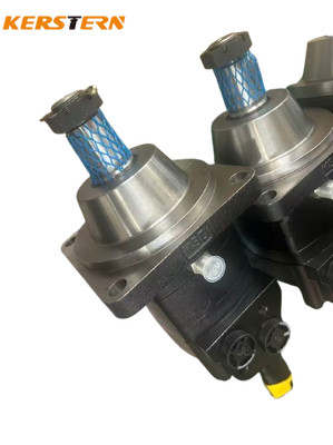 Robuster hydraulischer Radmotor KM6B Bremsmotor mit Mehrscheibenbremse und hydraulischer Druckentlastung für schwere Maschinen